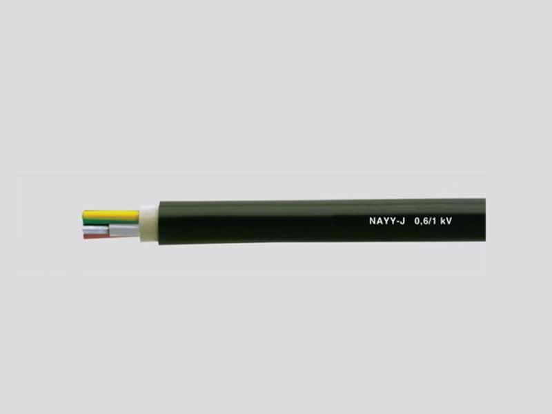NAYY,NAYY-J,NAYY-O,0.6/1kv Aluminium Underground Cable with PVC Insulation PVC sheath Power Cable