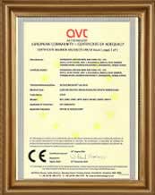 CE certificate for PVC insulated cable