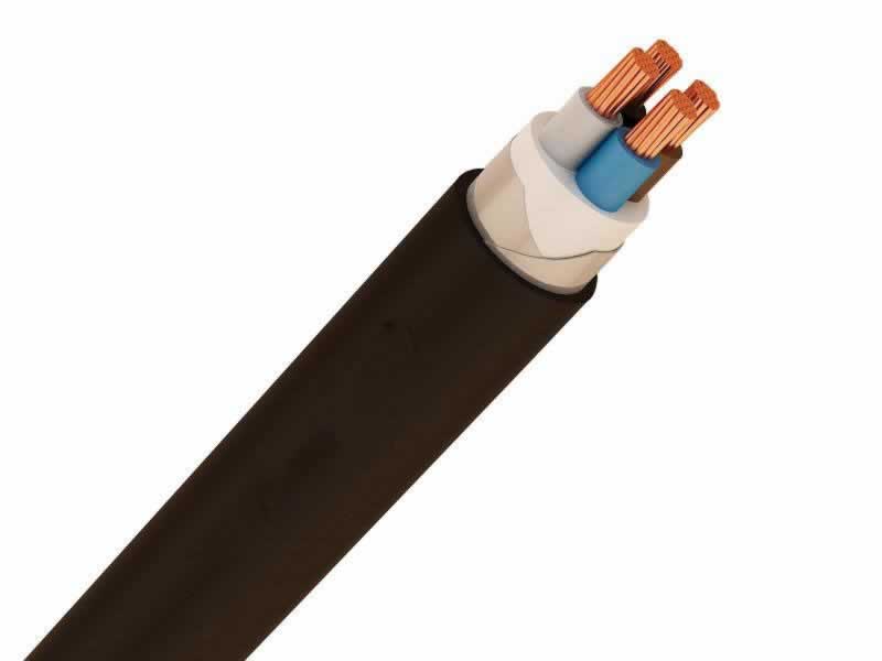 N2XBY,NA2XBY,0.6/1Kv Copper XLPE Insulation Double Galvanized Steel Tape Armor PVC Sheath Power Cable.