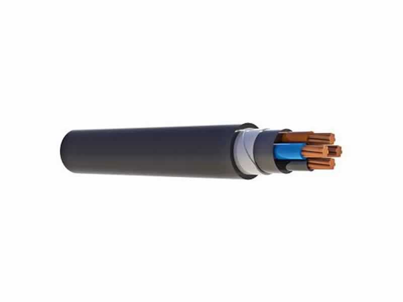 N2XBY,NA2XBY,0.6/1Kv Copper XLPE Insulation Double Galvanized Steel Tape Armor PVC Sheath Power Cable.