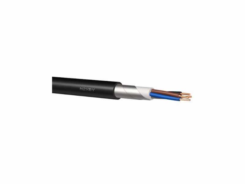 N2XBY,NA2XBY,0.6/1Kv Copper XLPE Insulation Double Galvanized Steel Tape Armor PVC Sheath Power Cable.
