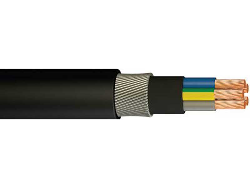 N2XRY,NA2XRY, 0.6/1KV Armored XLPE Insulated PVC Sheated Power Cable