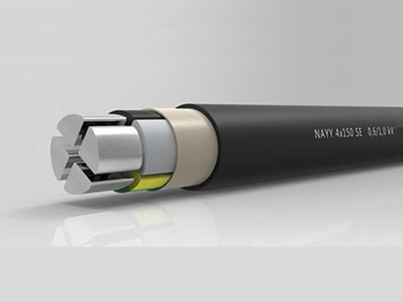 NAYY,NAYY-J,NAYY-O,0.6/1kv Aluminium Underground Cable with PVC Insulation PVC sheath Power Cable