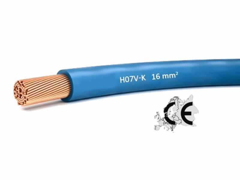 H07V-U,H07V-R,H07V-K,450/750V Copper Conductor PVC insulated Wire