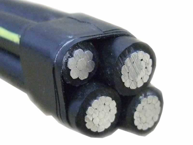 Quadruplex urd cable,Quadruplex Aluminium Conductor 600V secondary type URD cable